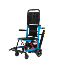 Hot Motorized Electric WheelChair Stairs Climbing Up And Down Folding Aluminum Electric Evacuation rehabilitation equipment