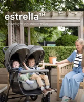 Joie Signature Estrella Twin Stroller Kereta Dorong Anak Bayi Double Stroller Anak Kembar