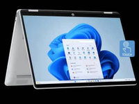 HP Omnibook 5 Flip 14-fp0558TU Laptop - Silver [Core 5-120U/16GB/512GB/Win11+OHS24+M365/Copilot/Back