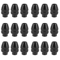 18Pcs Multi Quick Change Keyless Chuck Universal Chuck Replacement For Dremel 4486 Rotary Tools 3000 4000 7700 8200