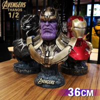 Avengers League 4 Infinite War Annihilation Handmade Marvel Surrounding Model Decoration Resin Statue Half Bust