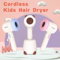 Hair Dryer Wireless Negative Iron Portable Low Noise Cordless Blow Dryer For Infant and Children