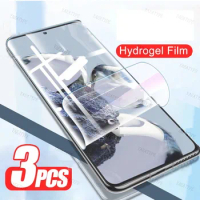 3PCS Hydrogel Film For Vivo X90 Pro+ Full Cover Protective Film Screen Protector On VivoX90 Pro Plus X80 X90S VivoX80