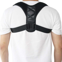 Tali Body Harness Korektor Postur Punggung Size M BBJ-15 Kain Fleksibel Kuat Bahan Neoprene Velcro T