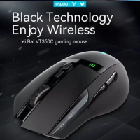Rapoo Vt350c Wireless Dual-mode Game Mouse Custom Macro Programming Eat Chicken Lol Mechanical Electronic Esports Game Mouse Cf