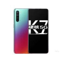 oppo K7 5G SmartPhone Android CPU Qualcomm Snapdragon 765G 6.44 inches Screen ROM 128GB 4025mAh 48MP Camera used phone