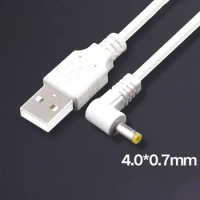 1pc 1M USB Male to 4.0 x 1.7mm Cable DC 5V 1A 4.0*1.7 Male USB Power Charge Cable for Sony PSP
