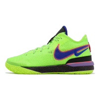 Nike 籃球鞋 Zoom Lebron NXXT Gen EP 男鞋 螢光綠 藍 LBJ 氣墊 DR8788-300