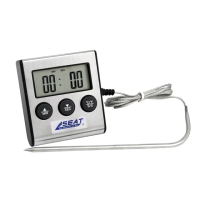 【一沐生活】多功能高溫烤箱電子探針器 0~250℃測溫儀探針 TMU250B-GS(電子溫度計 測溫筆)