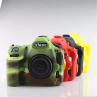 Soft Silicone Rubber Armor Camera Body Case For Nikon D850 Shockproof Bag Cover