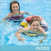 【INTEX】麥坤CARS-游泳圈/臀圈/沙灘球 適用3-6歲 國家檢驗局認證檢驗合格/增加戲水安全性