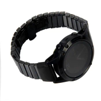 Gengshi 26mm Quick Fit Ceramic Wristband for Fenix 6x pro Solar Tactix Delta