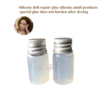 Silicone doll adhesive Silicone glue will not harden after drying