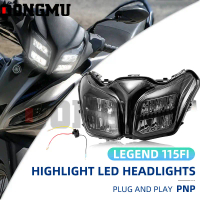 ไฟหน้า LED, XTRACK, สำหรับ SRL115 FI และ LAGENDA 115 FI, มีสีเหลือง, ขาว, แดงและน้ำเงิน, YAMAHA, SRL