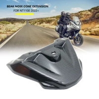 For Honda NT1100 NT 1100 2022 2023 Motorcycle Carbon Front Hugger Wheel Cover Beak Extension Nose Cone Fairing