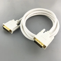 Dual Link DVI-I Cable 6ft 1.8m-DVI Digital and Analog cable DVI 24+5 male to DVI 24+5 male