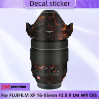 For FUJIFILM XF 16-55mm F2.8 R LM WR OIS Lens Sticker Protective Decal Film Anti-Scratch Protector Skin XF16-55 F/2.8R
