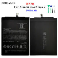 Original New 5000mAh BN50 Battery For Xiaomi Mi Max2 Max 2 Replacement Phone Batteries Bateria+Tools