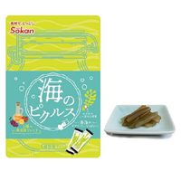 【江戶物語】 SOKAN 壯關 綜合水果醋味 裙帶菜 24g 海帶莖 食物纖維 低脂 下酒零嘴 日本原裝 日本進口