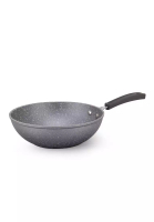 Amercook Amercook 24cm Induction Non Stick Open Wok - Newly Improved Lava Stone 2.0