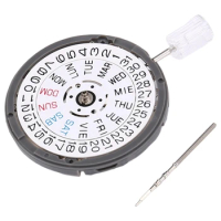 JAPAN NH36/NH36A Automatic Movement For Seiko Date Week Band Luminous Dial 3 O'clock Crown Watch Replacement Parts