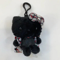 【震撼精品百貨】Hello Kitty 凱蒂貓~日本SANRIO三麗鷗 KITTY造型玩偶吊飾 吊鍊-COOL黑*14523