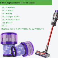 Filter For Dyson V11 SV14, Vacuum Cleaner Filter Replacement Filter For V11 Animal Absolute Torque Drive V15 Detect