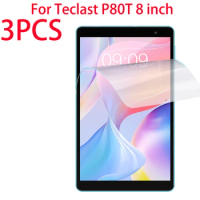 3 Packs PET Soft Film Screen Protector For Teclast P80T 8 inches Tablet PE Soft Film Protective Film For Teclast P80T 8 inch