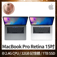 【Apple 蘋果】B 級福利品 MacBook Pro 15吋 TB i9 2.4G 處理器 32GB 記憶體 1TB SSD RP 560X(2019)