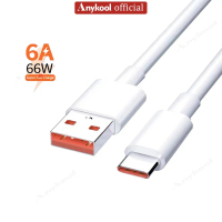 Anykool 66W 6A Super Fast Charger Cable Fast USB Type C Charging Cord Quick Charger Cable