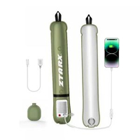 ZTARX專利戶外新款氣柱燈太陽能充氣燈 摺疊防水磁啜露營燈