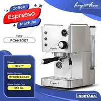 Ferratti Ferro Espresso Machine FCM-3007 La Argento II Stainless Steel