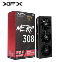 New XFX RX 6600XT 6600 XT 8GB Graphics Card GPU AMD Radeon RX6600 RX6600XT GDDR6 128 Video Cards Desktop PC Computer Game Mining
