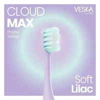Veska by LEKA - Cloud Max Brush Pastel Series - Sikat Gigi Jepang Gusi Sensitif untuk Behel Kawat Gi