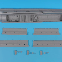1/72 Die-Cast Resin Model Assembly Kit Aircraft Model Modification Parts (For A72111 Nimrod Resin Ejection Pod for Airfix)