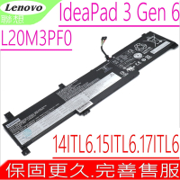 Lenovo L20M3PF0 電池適用 聯想 IdeaPad 3 Gen 6 14ITL6 15ITL6 17ITL6 15ALC6 17ALC6 L20C3PF0 L20L3PF0