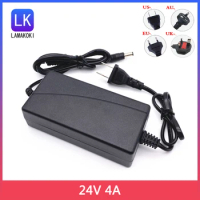 24V 4A Laptop Universal Power Supply 100W Charging Equipment 24V4A Switching Power Adapter High Power