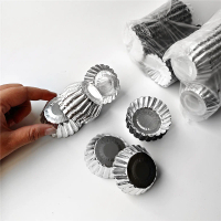 B304 Chrysanthemum Cup Round Aluminum Foil Bowl Disposable Chrysanthemum Cup Baking Dessert Snack Pu