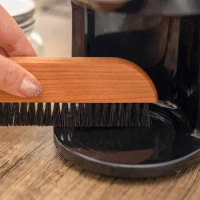 Coffee Bar Cleaning Brushes Professional Soft Bristles Espresso Accessories Barista Machine Dusting Grinder Brush B8G0