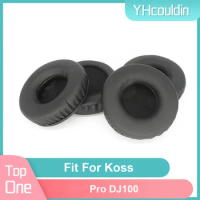 Earpads For Koss Pro DJ100 Headphone Earcushions PU Soft Pads Foam Ear Pads Black