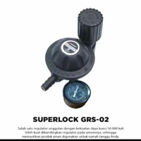 GASCOMP Regulator Superlock GRS 02 Gas LPG GRS02