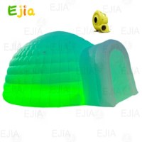 5/6/8M Large White Dome Inflatable LED Tent Inflatable Nightclub Advertising Inflatable Igloo Tent