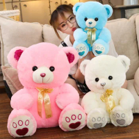 New High Quality 35cm-65cm Cute Cartoon Big Teddy Bear Plush Toys Stuffed Animals Doll Birthday Gift Bear Doll