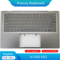 New For Dell Inspiron 14 5410 5415 Laptop Palmrest Case Keyboard US English Version Upper Cover