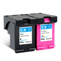 Inkjet Printer Cartridge Replacement for HP 803 XL 803XL Works with 1112 2132 1110 2130 2621 2623 Deskjet Dropshipping