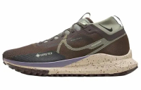 NIKE REACT PEGASUS TRAIL 4 GORE-TEX BROWN GREEN
