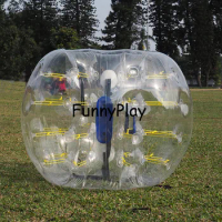 PVC Bubble Soccer,Zorb Loopy Inflatable Human Hamster Ball ,Bumper Balls 1.5M For Adults,Bubble Football Ball Suit