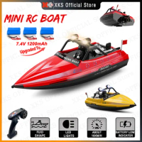 Wltoys XKS WL917 Mini RC Boat 2.4G Racing Water Jet Thruster Boat Electric Radio Remote Control Speedboat Gift Toy for Children
