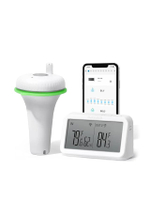 ชุดเทอร์โมมิเตอร์สระน้ำ IBS-P02R พร้อมเกตเวย์ WIFI IBS-M2 สีขาว