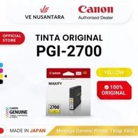 Tinta Original Canon 2700 Cyan PGI-2700C - Tinta Canon MAXIFY iB4170 MB5170 MB5470 - Tinta Cartridge